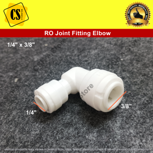 Water Filter Elbow Connector Water Purifer Accessories Water Dispenser Elbow RO water Connector 1/4" 3/8"