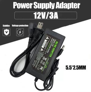 AC To DC Power Supply Adaptor 12V 3A/ 5A/ 6A/ 8A AC 100-240V Adapter for CCTV/ TV Plus/ WIFI Routers /DVD/ Monitor