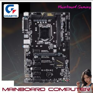 INTEL 1151/Mainboard/Gigabyte H110-D3A/DDR4/GEN6-7+ฝาหลัง