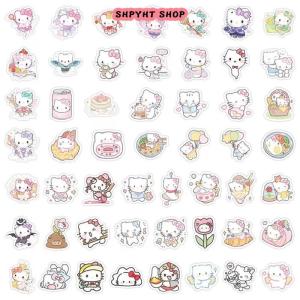 【BUY 1 TAKE 1】 100 Stickers Bag Cute Hello Kitty Stickers Sealing Sticker Phone Laptop Suitcase Waterproof Decorated Stickers Children Toy Gift