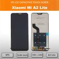 100% tested For Xiaomi Mi A2 Lite LCD Display With Frame Digitizer Display Touch Screen Replacement For Xiaomi MiA2 Lite A2Lite Xiaomi Redmi 6 Pro LCD Display. 