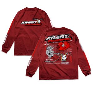 KAOS RAGAT MEGAPRO - GBSTR Tshirt Longsleeve Honda Modification MP CB GL Herex Tiger Otomotif GBA5365