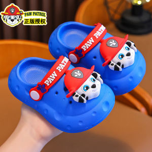 Paw tuần tra mùa hè trẻ em giày tổ ong nam nữ bước trên Shit chống trượt baotou Xăng đan trẻ em thoáng khí slipp