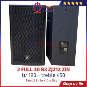 Đôi Loa Full 30 B3 ZJ212 Bãi Zin 2000W (Tặng Dây Khẩu) Loa Karaoke Gia Đình Cao Cấp Bass 30 Hát Karaoke Hay – H2Pro