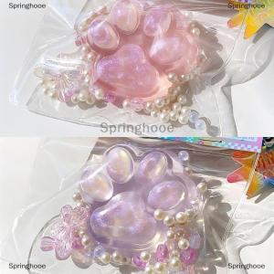 [COD] Springhooe Squishу Cat Paw Slow Rebound Stress Reducing Toy Pinch Fidget Toy Squishies Squeeze Toy For Kids Adults Holiday Gifts