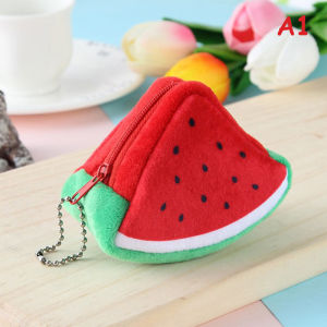 YAFEN Cute Fruit Wallet Plush Coin Purse Women Change Purse Money bag Coin Purse Cartoon Fashion Sweet For Girl Gift Multifunction New