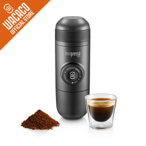 Wacaco Minipresso GR Portable Coffee Machine  Compatible Ground Coffee   Hand Espresso Maker    Travel Gadgets Manually Operated   Perfect for Camping and Hiking