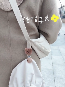 Túi xách thời trang KẸP MŨ Mũ Du Lịch chủ Mũ hoa thủ môn Clip balo tiện dụng clip cho những người đam mê thời trang