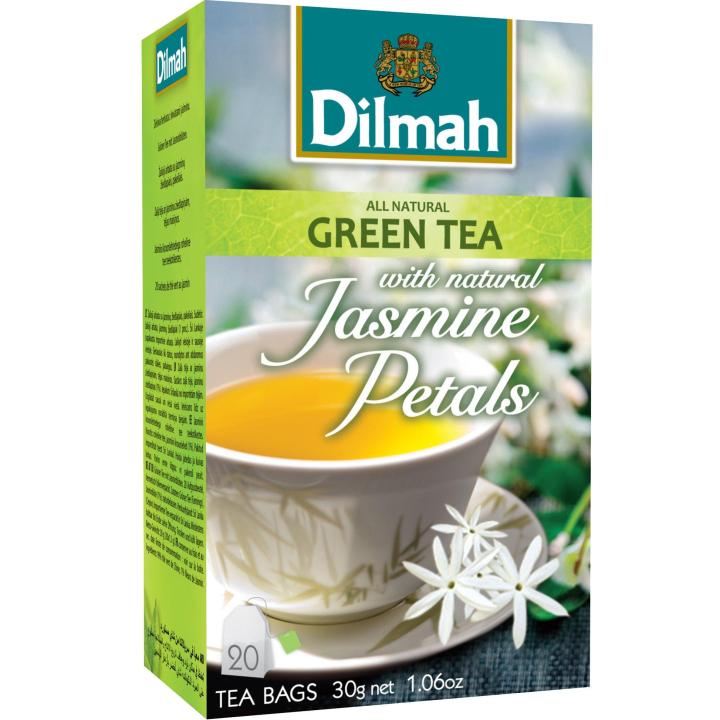 Dilmah Jasmine Green Tea ดิลมาจัสมิน กรีนที ชาศรีลังกา 1.5กรัม x 20ซอง