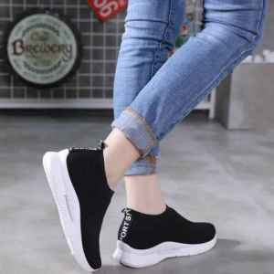 Size 36-41 Sneakers Putih Sepatu Wanita Sporty dan Trendi Untuk Outfit Kasual