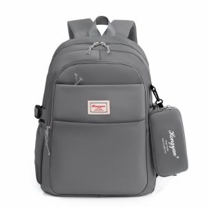 CATHERINE BAGS#4010 Korean 2in117inch backpack designed for Women matching zippered bag that can be used for storing