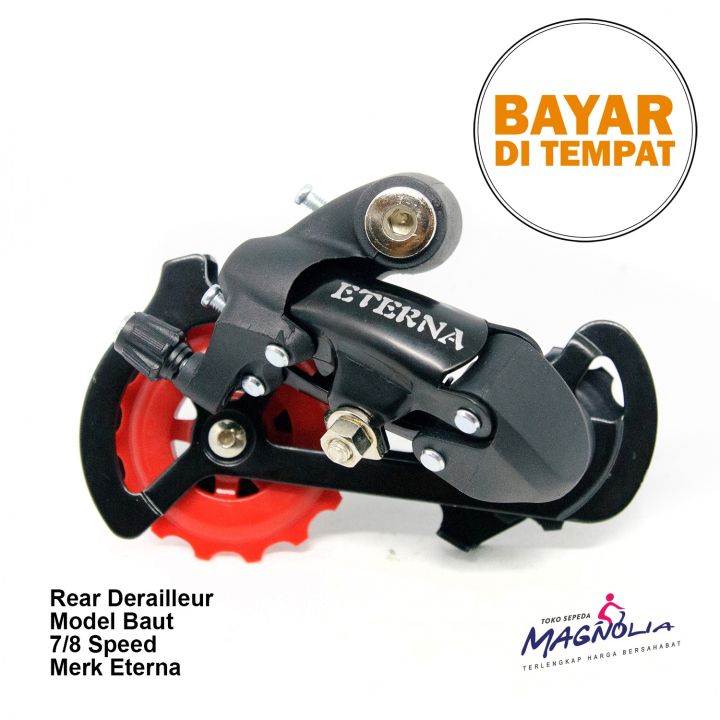 Pemindah Operan Gigi Sepeda RD Sepeda 7/8 Speed - Eterna Komponen Sepeda
