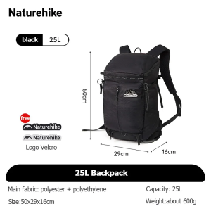 Carrier Ultralight 25L Naturehike Hellium CNK2300BB017 Tas Ultralight Hiking Ransel Keril Kerir Backpack Tas Gunung