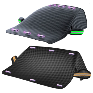 Waterproof Frost Cover Windshield Cover for Most Car SUV Car Front Window Cover for Ice Snow Car Windscreen Protector