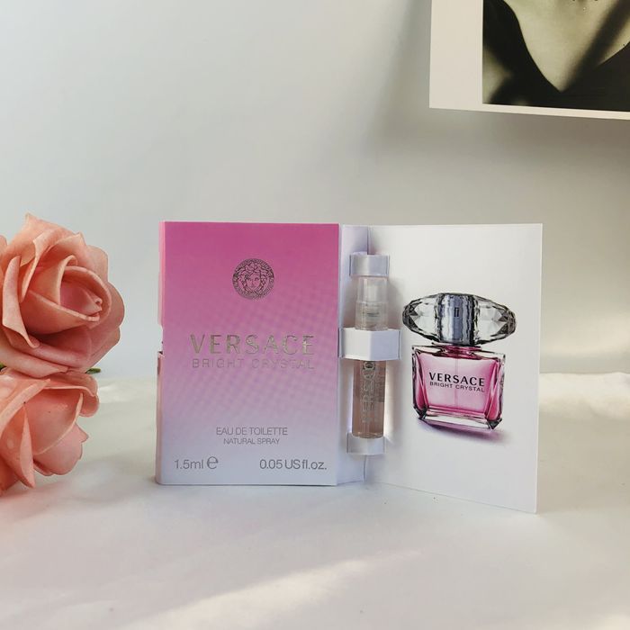 Versace Bright Crystal 2ml Vial Fragrance 粉钻 香水小样