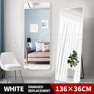 Full-length mirror fillet Cermin Standing Long Mirror Home decor Stand wall cermin dinding putih murah 镜子