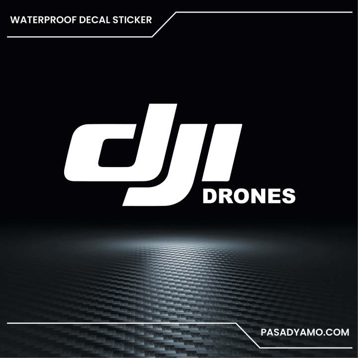 Dji store logo stickers