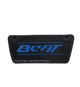 MUDFLAP BEAT KARBU KARBON KARET PENAHAN LUMPUR KOLONG SPAKBOR BEAT CARBU MUD FLAP BEAT LAMA MODEL KARBON BATIK TEBAL ANTI PATAH