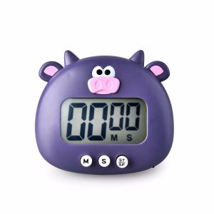 BENN5 Cute Magnetic Chronograph Study Stopwatch Countdown Home Time Reminder Kitchen Timer Cooking Tool Alarm Clock