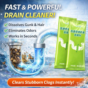 【Toilet Unclogging Miracle】 Powerful Drain Cleaning Powder High-speed Drain Cleaner Drain Cleaner Powder Clog Remover