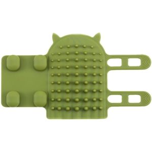 ZXCE Silicone Pet Massage Comb Softer Durable Cat Scratcher Massager Cat Scratcher Self Cleaning Cat Scratching Rubbing Brush Pet Cat Puppy