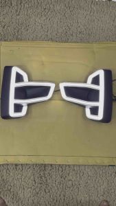 ไฟเดไลท์ revo rocco 2018 2019 ฝาครอบไฟตัดหมอกเดไลท์ รีโว้ รอคโค่ มีไฟเลี้ยว sportlight drl toyota revo rocco