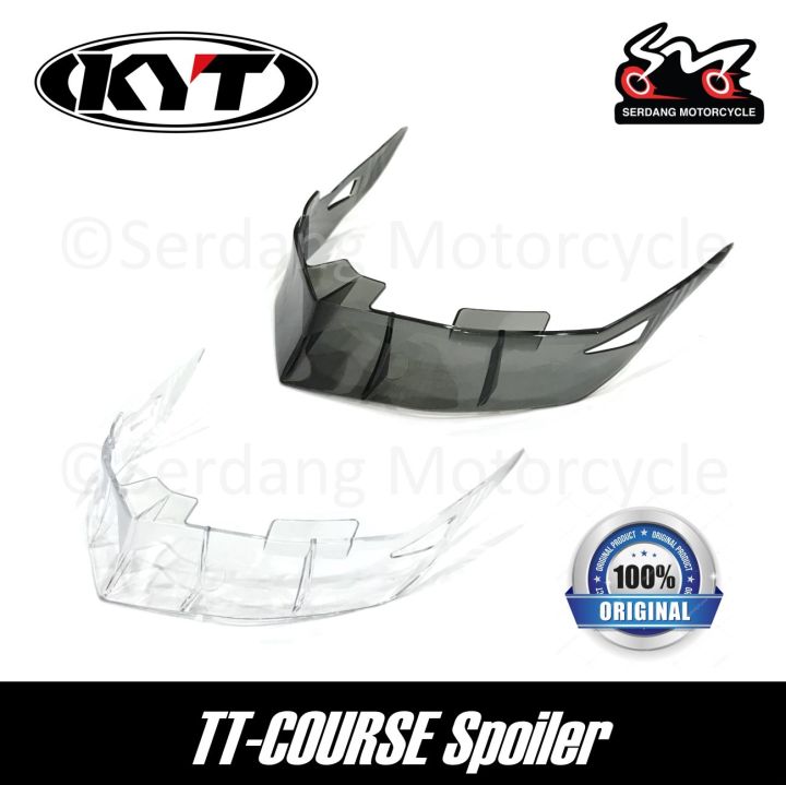 KYT TT Course Spoiler Helmet TT Course Deflector Lazada KYT TT Course Spoiler Helmet TT Course Deflector Lazada