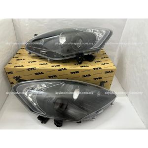 Perodua Alza Head Lamp All Black Base Made In Thailand  TYC 2009-2020