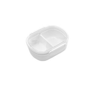 MAOMEI STUDIO Heat-resistant Lunch Box Refrigeratable Leakproof Food Storage Box Fresh Case Divided Compartment Fruit Storage Box Microwave