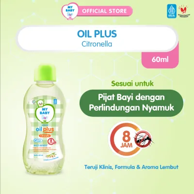MY BABY Oil Plus Citronella 60 mL - Exp: 06.2027