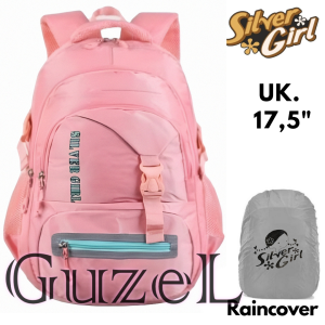 Tas Ransel Backpack Anak Sekolah Perempuan sd smp NEW ALTO SILVER GIRL PREMIUM Terbaru Gratis Raincover