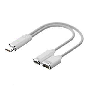 Quality Type C to USB OTG Adapter Cable USB C Splitter Provides Audios Output for Smartphones Tablets Other Electronics