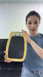 Kids Cartoon LCD Writing Tablet Erasable Doodle Board for Toddlers Baby Learning Drawing Toy