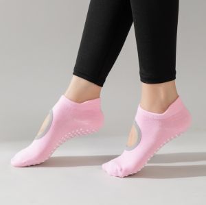 Kaos Kaki Olahraga Yoga Pilates Anti Slip Grip Socks 1206
