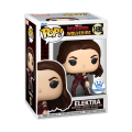 Funko Pop! Marvel : Deadpool & Wolverine - Elektra with Sai (Metallic) Bobble Head Figure #1498. 