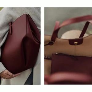 Classic Elegant Style Large Capacity Wing Bag Crossbody Handbag Retro European American Niche Bucket Armpit Tote Bag Fashion