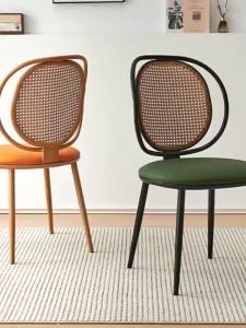 UrbanSpace SG- Set Home Leisure Chair Backrest Chair R PE Imitation Rattan Backrest
