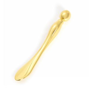 Metal Face Massage Stick Anti Wrinkle Eye Cream Applicator Mask Mixing Spatulas Scoop Eyes Massage Beauty Bar Facial Care Tool