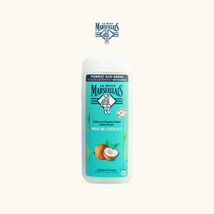 Sữa Tắm Hữu Cơ 92% Le Petit Marseillais Pháp 650ml & 250ml Chiết Xuất Dừa Giúp Làm Sạch Da và Mềm Mại Da