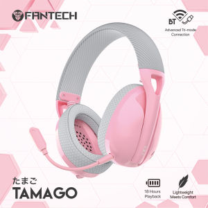 FANTECH Tamago WHG01 Wireless Headphones with Tri-mode Connection Headset Detachable Microphone