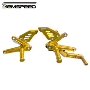 Motorcycle CNC Gear Shift Foot Pegs Lift Pedal Assembly Shifter Bracket Support For CFMOTO 675SR 2024-2025