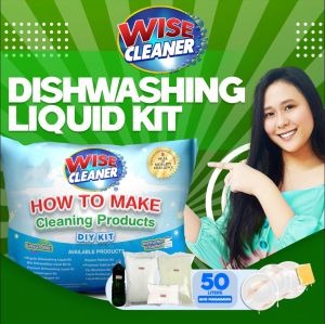 50 LITERS YIELD DISHWASHING LIQUID KIT - WISE CLEANER