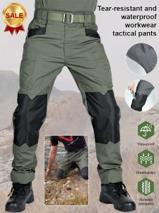 Mens  Cargo Pants Outdoor Hiking/Camping Durable/Fitted/Cold-Resistant Work Pants For Men/Adults/Climbing Enthusiasts