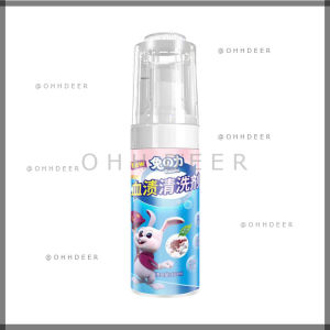 OHHDEER 150ml Blood Stain Remover with Brush Head Enzyme Formula for Underwear Cotton Silk Fabric