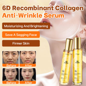 6D Reorganized Collagen Water Glow Spray for Beauty and Makeup Hydrating and Plumping Anti-Wrinkle Youthful Skin