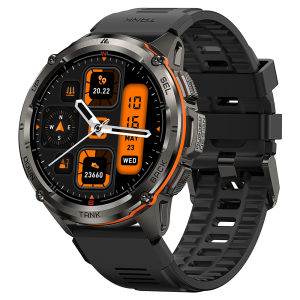 Ban Đầu Kospet T3 siêu thông minh Đồng Hồ Cho Nam Giới GPS 1.43 "Amoled 100M Không Thấm Nước Gồ Ghề Quân Sự cuộc gọi Bluetooth Câu Trả Lời/Quay Số Thiết bị theo dõi sức khỏe thể thao Huyết Áp/theo dõi giấc ngủ 60 Ngày Tuổi thọ Pin Đồng Hồ Cho Android