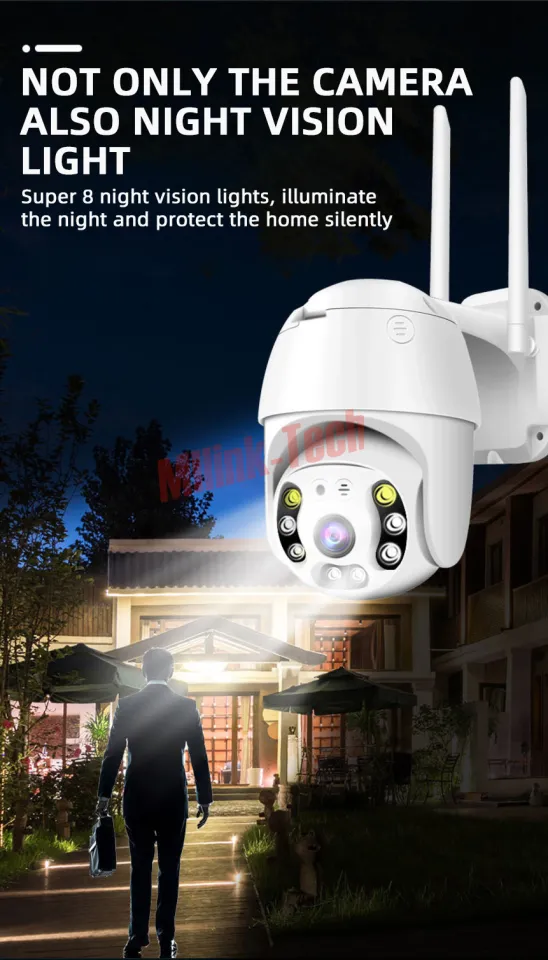 Easy to install】YILOT APP CCTV camera outdoor cctv Wireless WIFI