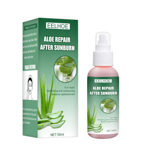 Eelhoe Aloe Vera Essence Repair Sunburn Sensitive Skin Improve Rough Skin Aloe Vera Spray Moisturizing Sooth Skin Face Care 50ml