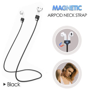 CoAce Magnetic Earphone String Rope Anti-loss neck string for airpods pro soft silicone strap for airpods 1 2