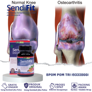 SendiFit - Obat Pengapuran Tulang Dan Sendi Lutut Sakit Saat di Tekuk Lutut Kopong Osteoarthritis Nyeri Otot Panggul Benjolan Di Lutut Radang Sendi Asli 100% Original